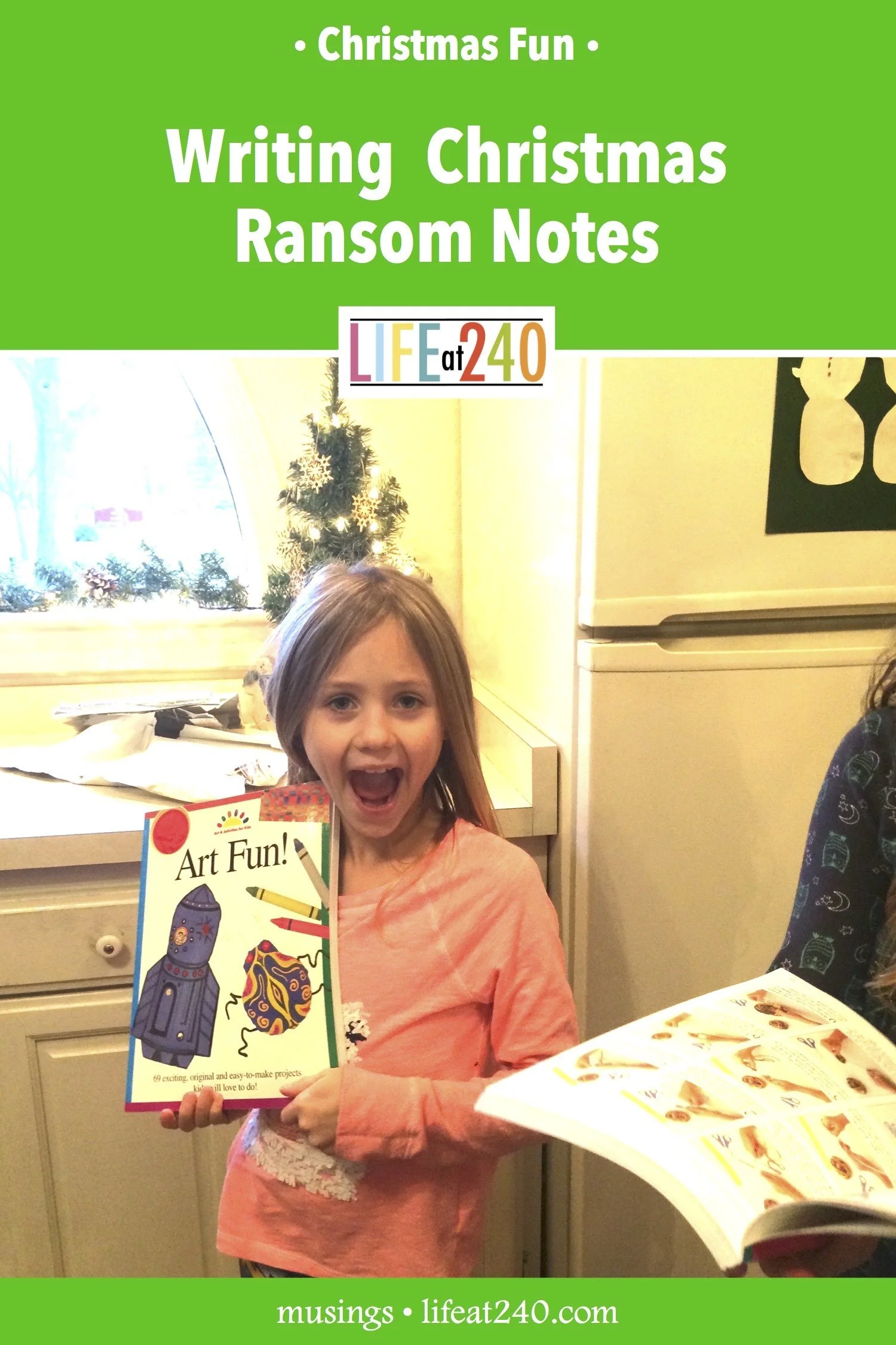 Writing Christmas Ransom Notes