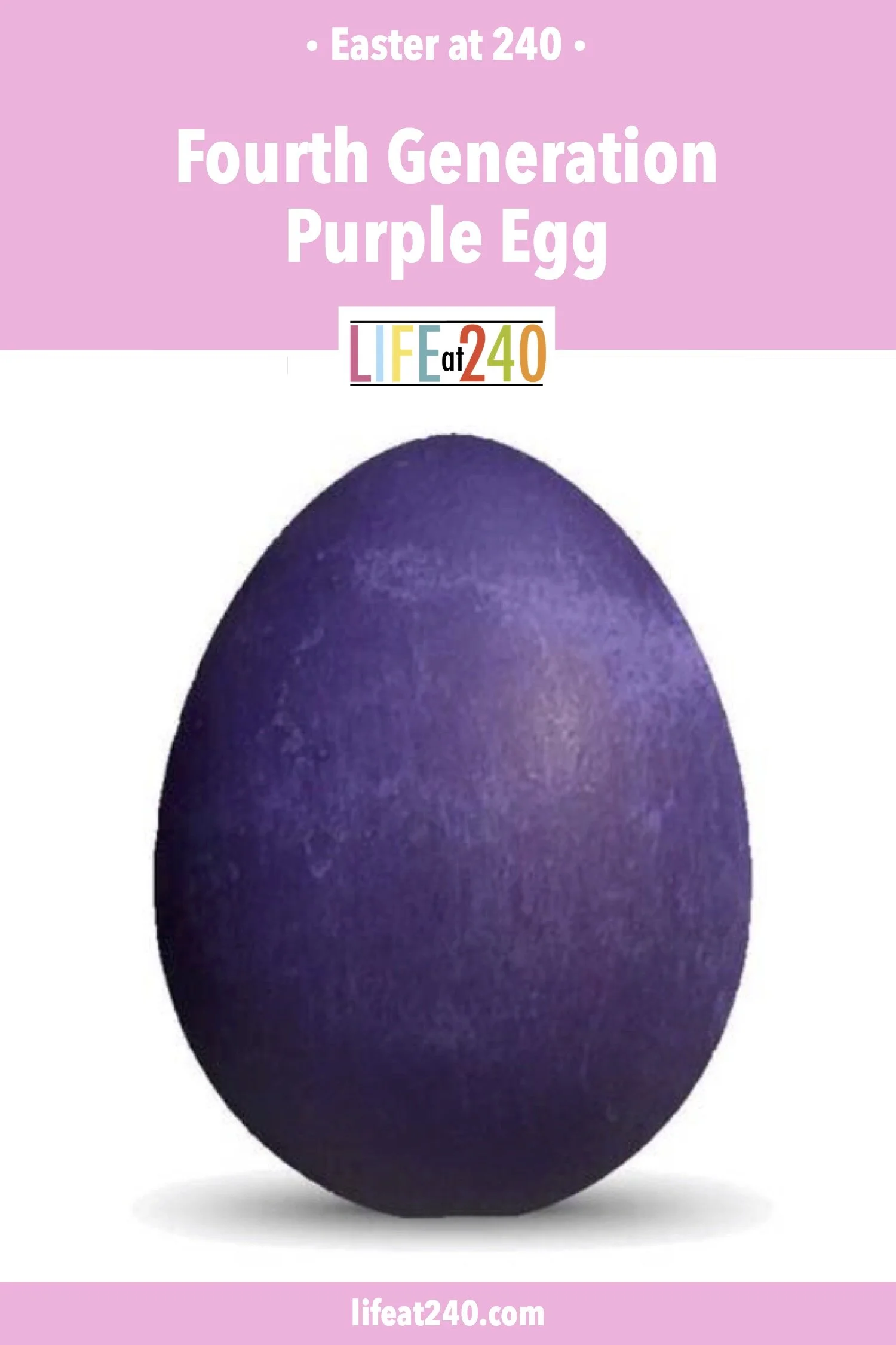 Fourth Generation Purple Egg