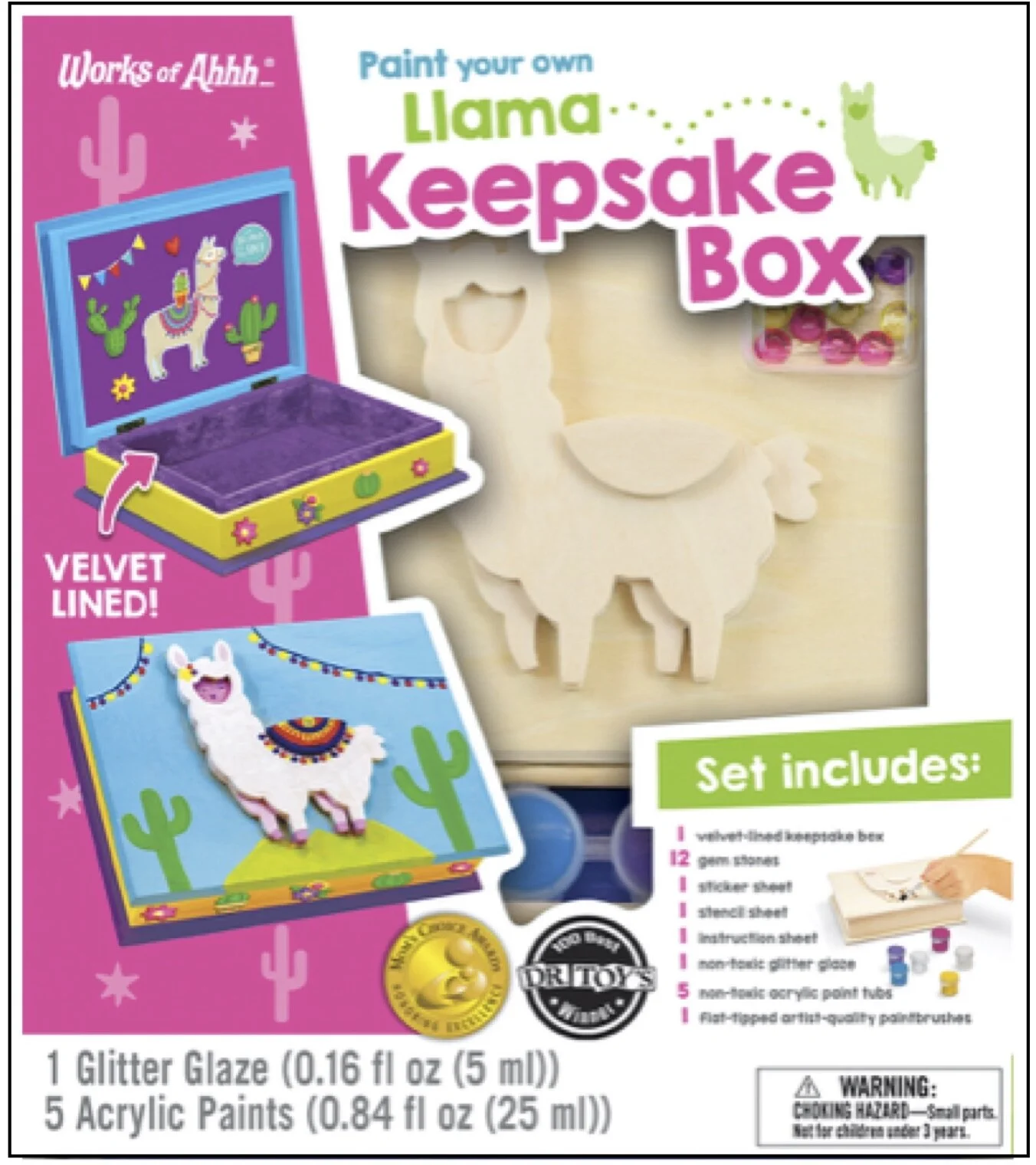 Llama Keepsake Box