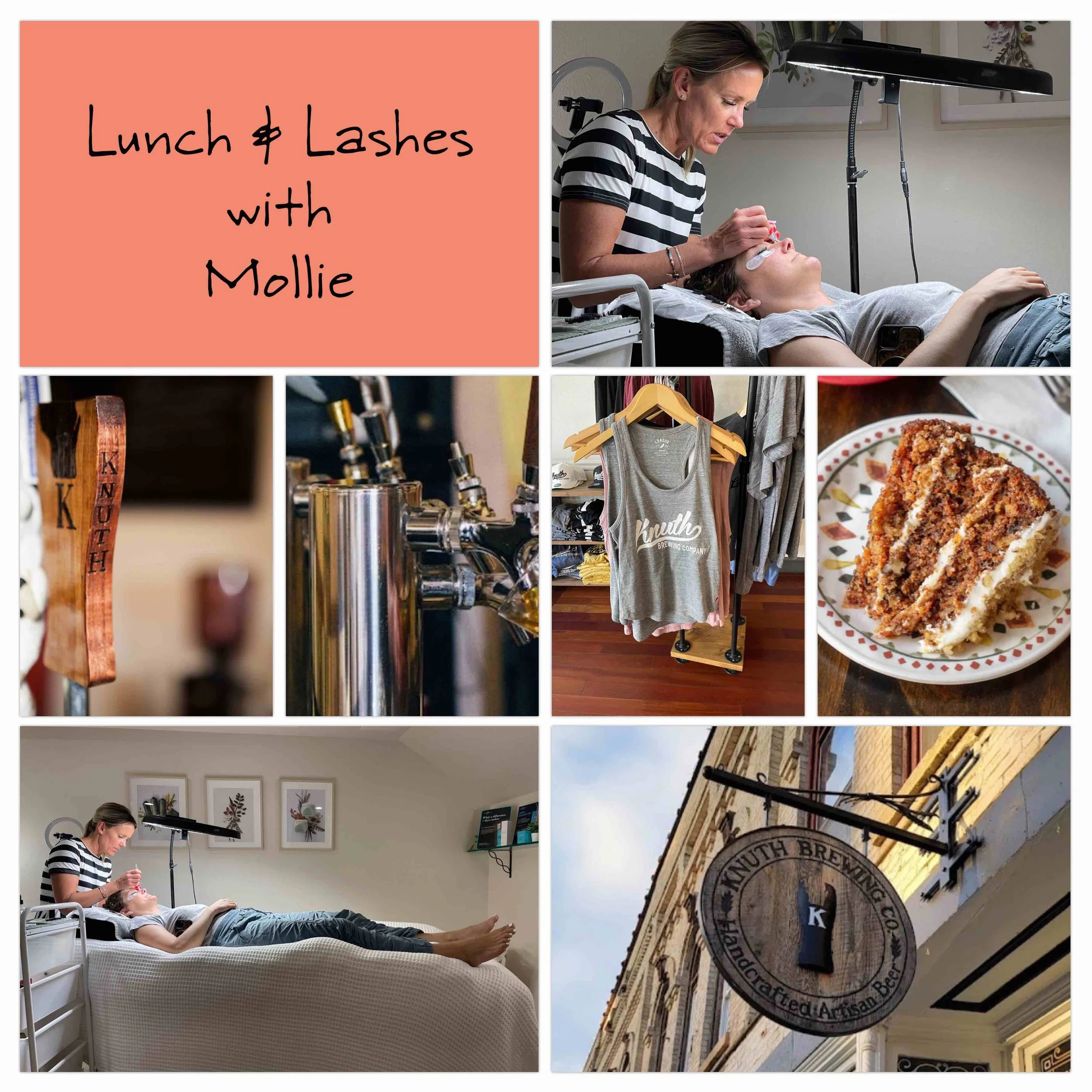 Lunch &amp; Lashes with Mollie