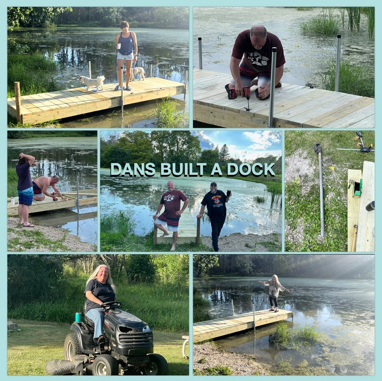 Dans Built a Dock