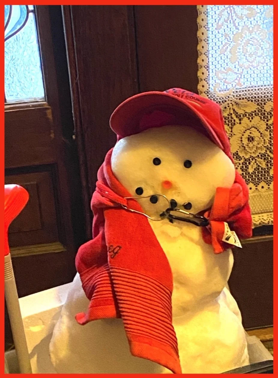 Snowman in the Foyer