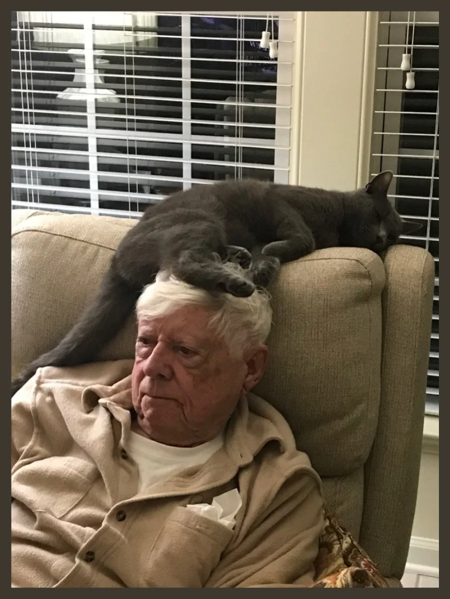 Frank and Our Cat