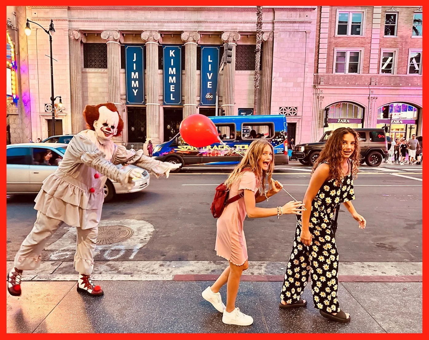 Fun on Hollywood Blvd.