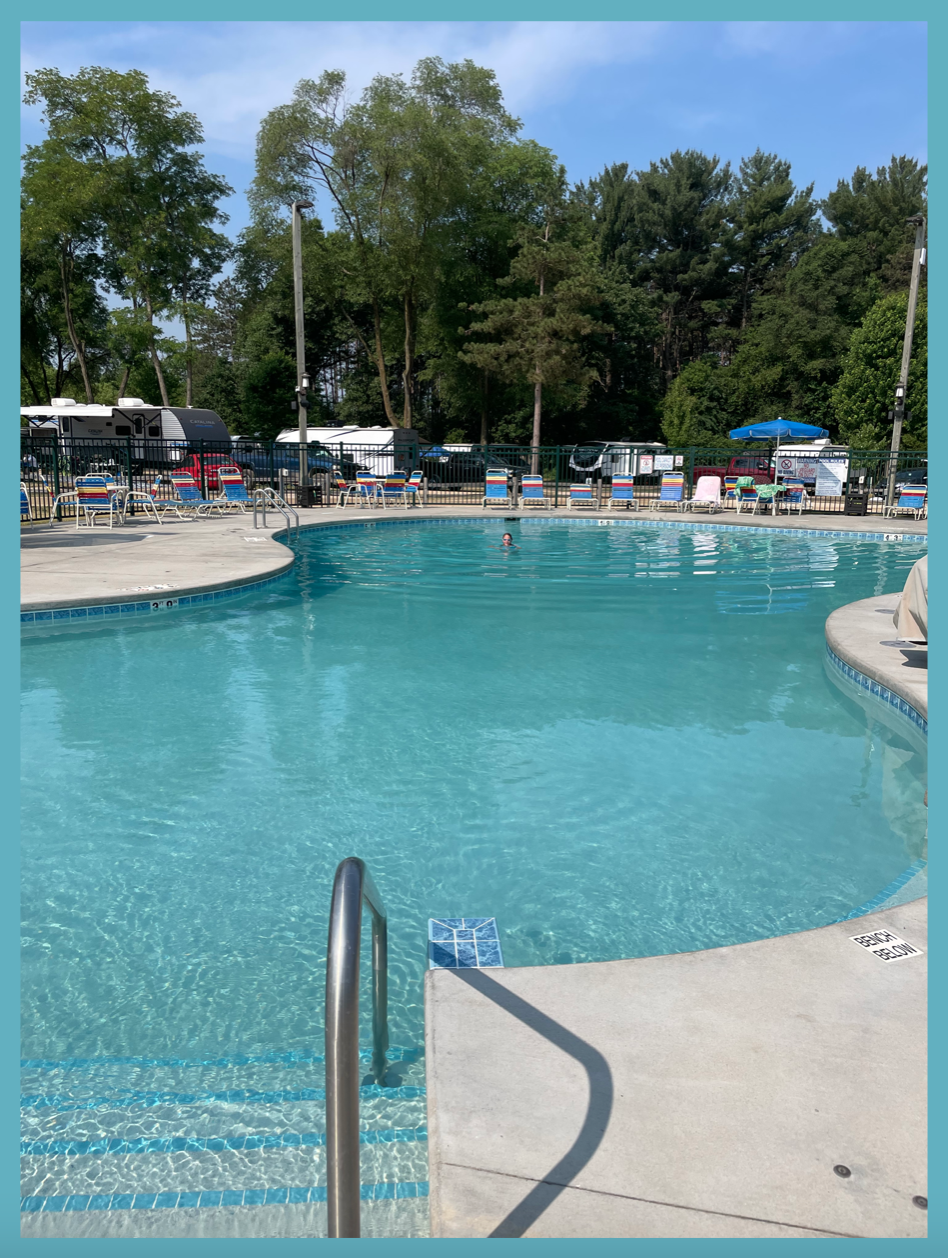 First In The Pool