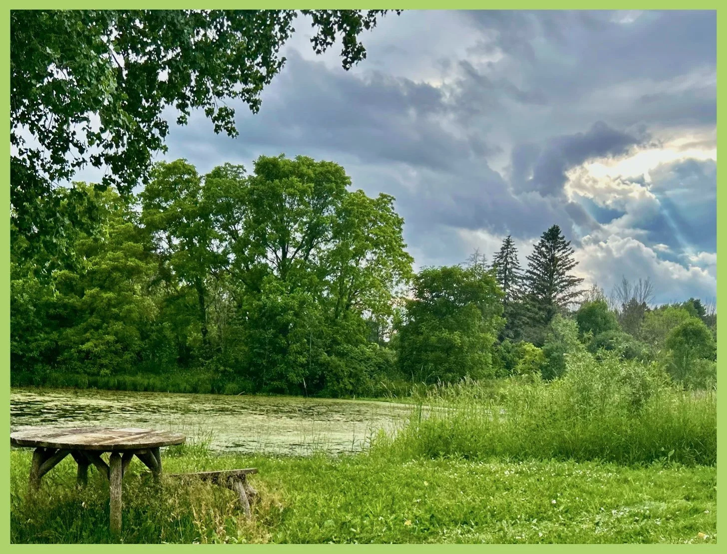 Enchanted Table at Mystic Pond