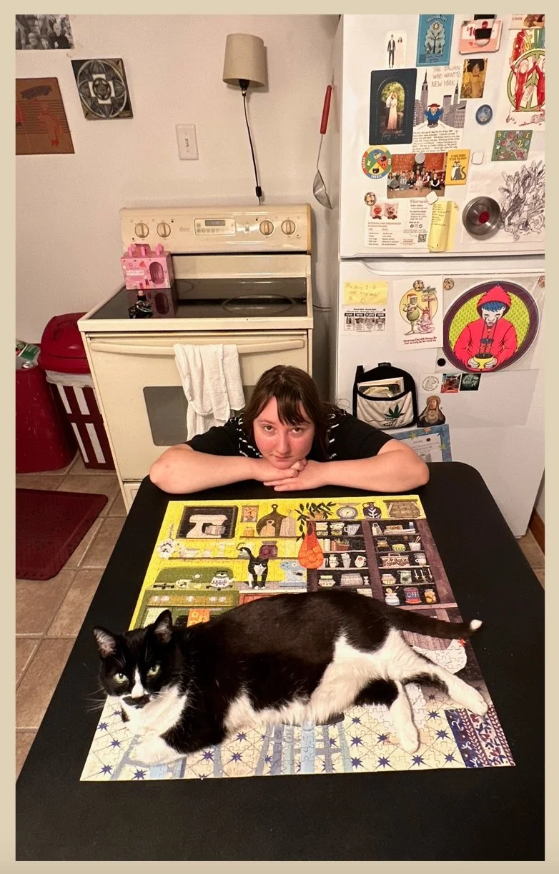My Hunnies With Our Completed Puzzle