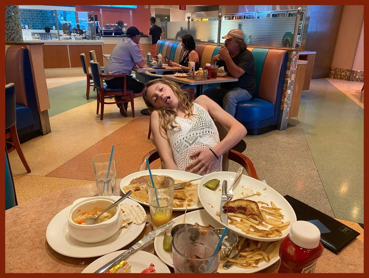 Lilly &amp; Her Bahama Food Baby