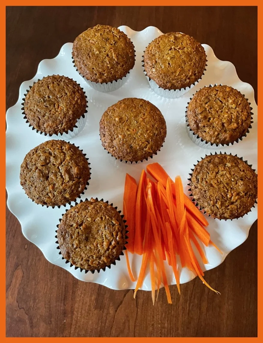 An Autumn Treat: Carrot Pecan Muffins