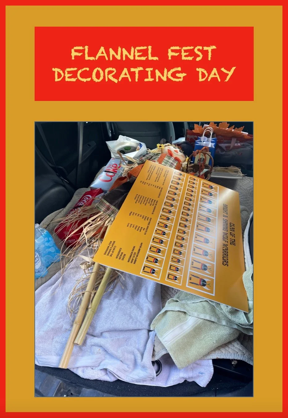 Flannel Fest Decorating Day
