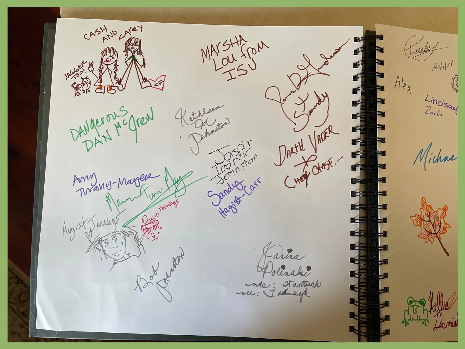 Guest Book Sampler #2