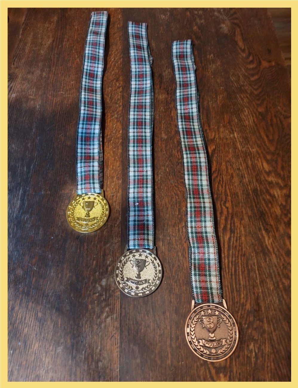 Gold • Silver • Bronze