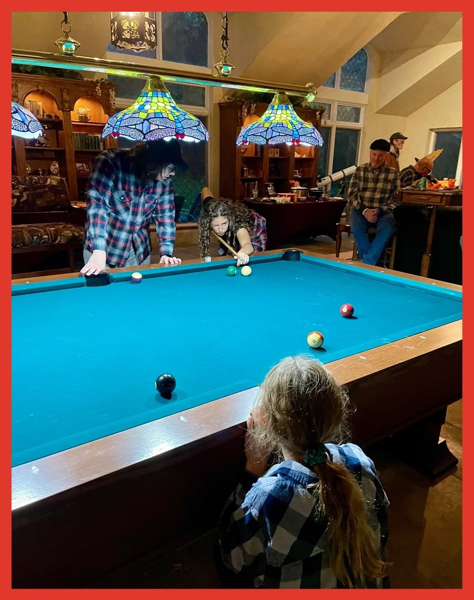 Will Little Lilly Take a Cue Ball to the Head?