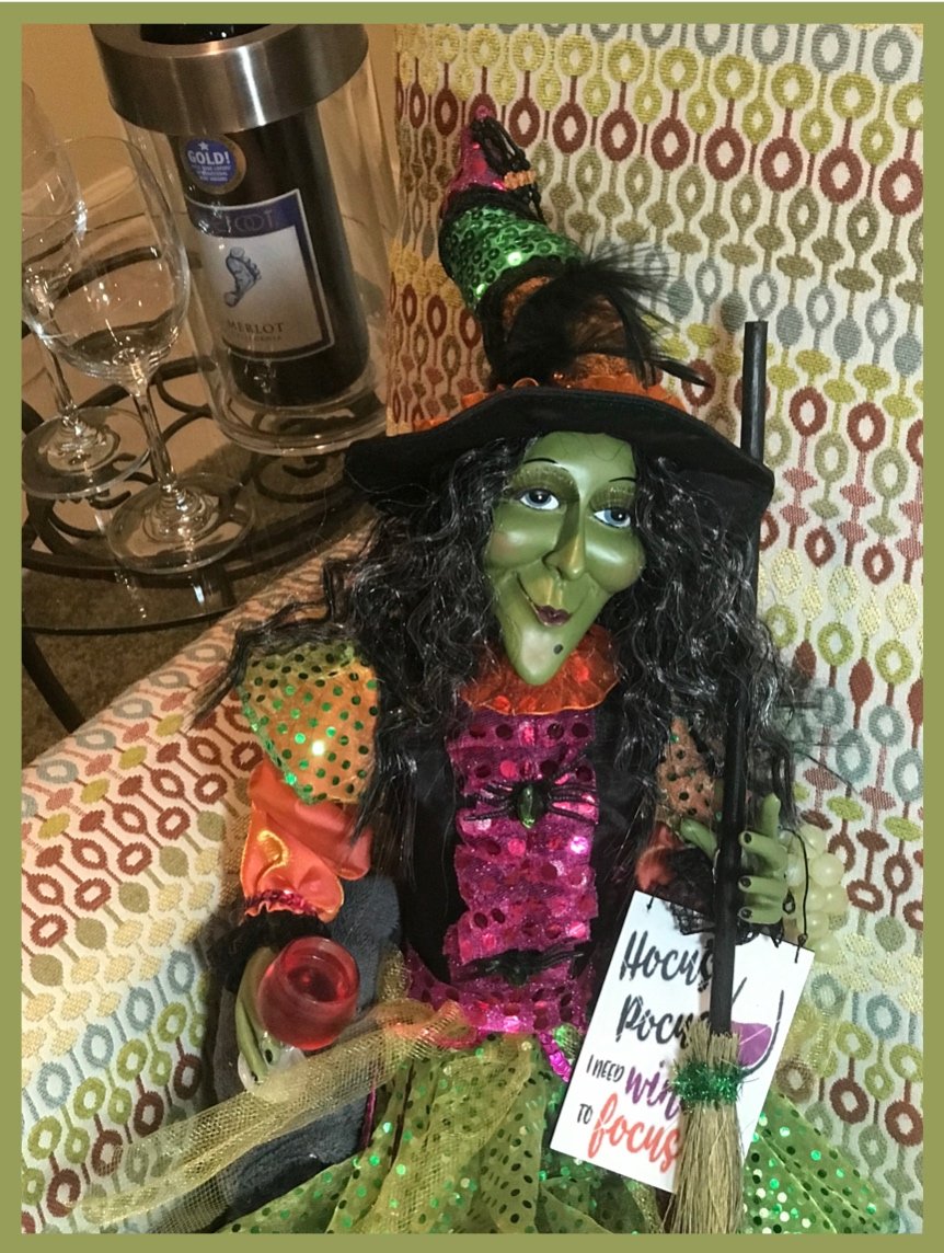 Hocus-pocus. I Need Wine to Focus