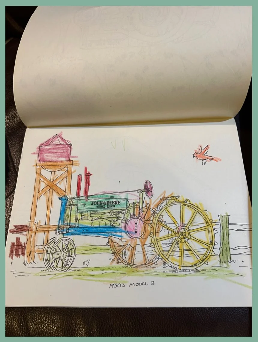 Tractor Riding Set