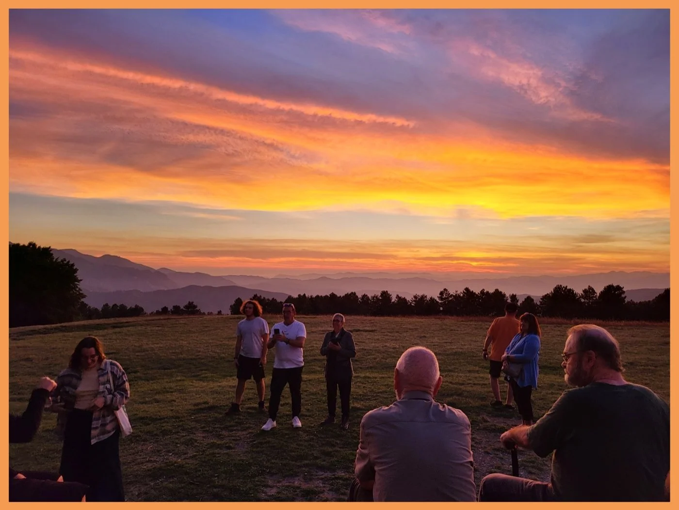 Italian Sunset: Orange