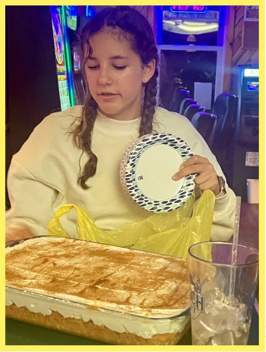 Presley Made Tres Leches Cake From Scratch