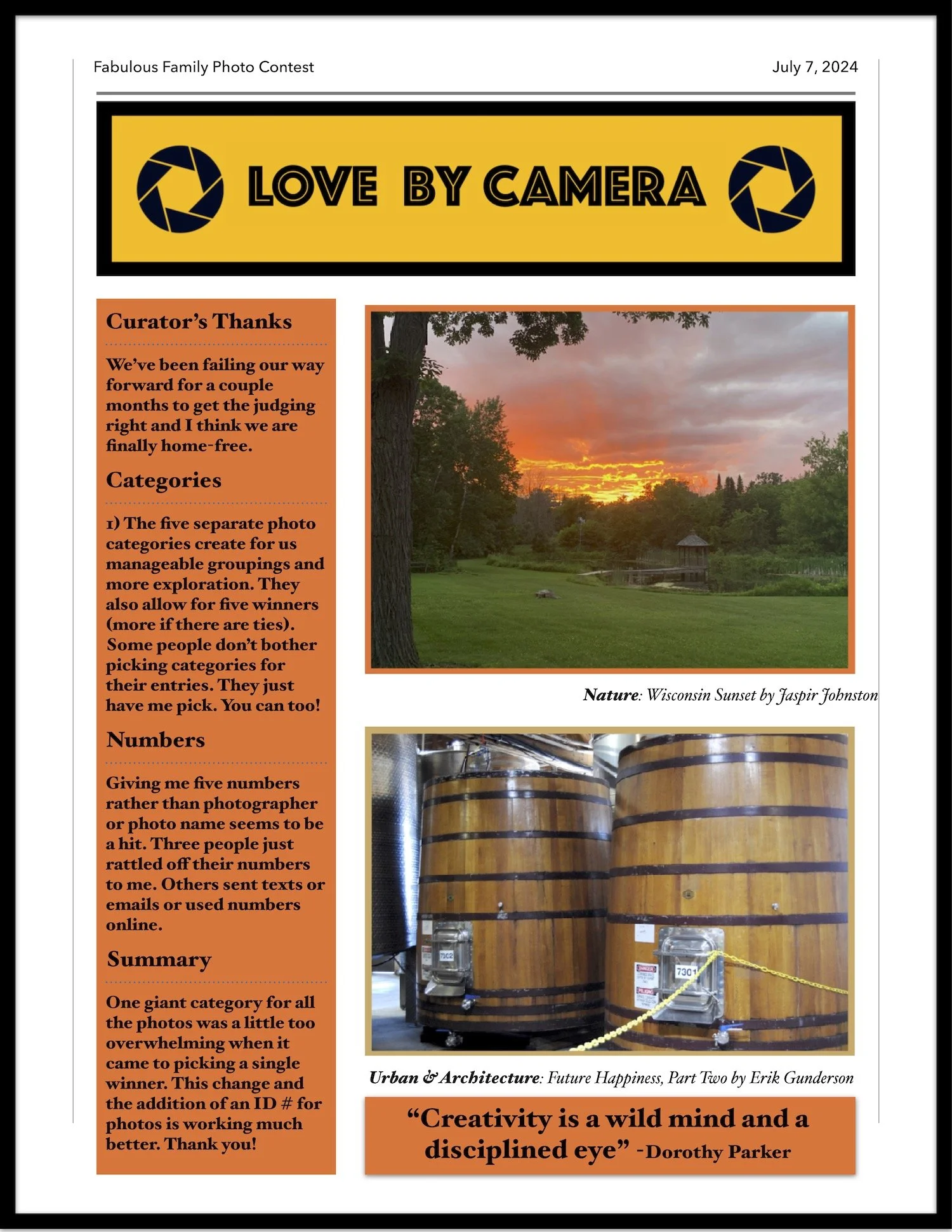 Newsletter: 2024 June Photo Contest