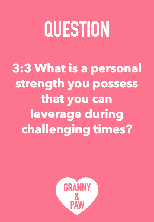 LIFE LESSONS | SET 3:3