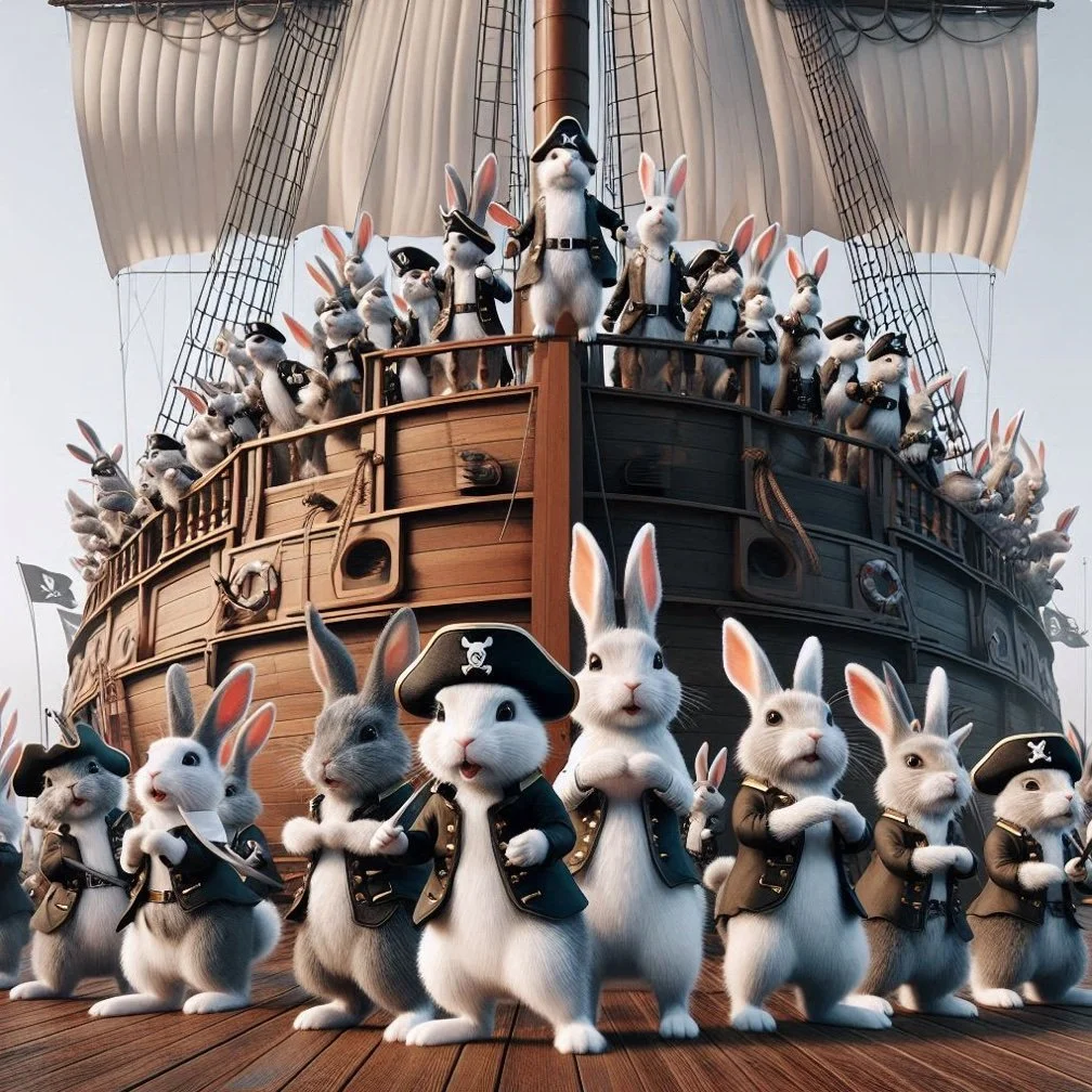 Granny Bunny's Mad-Lib Style Games for Pirates