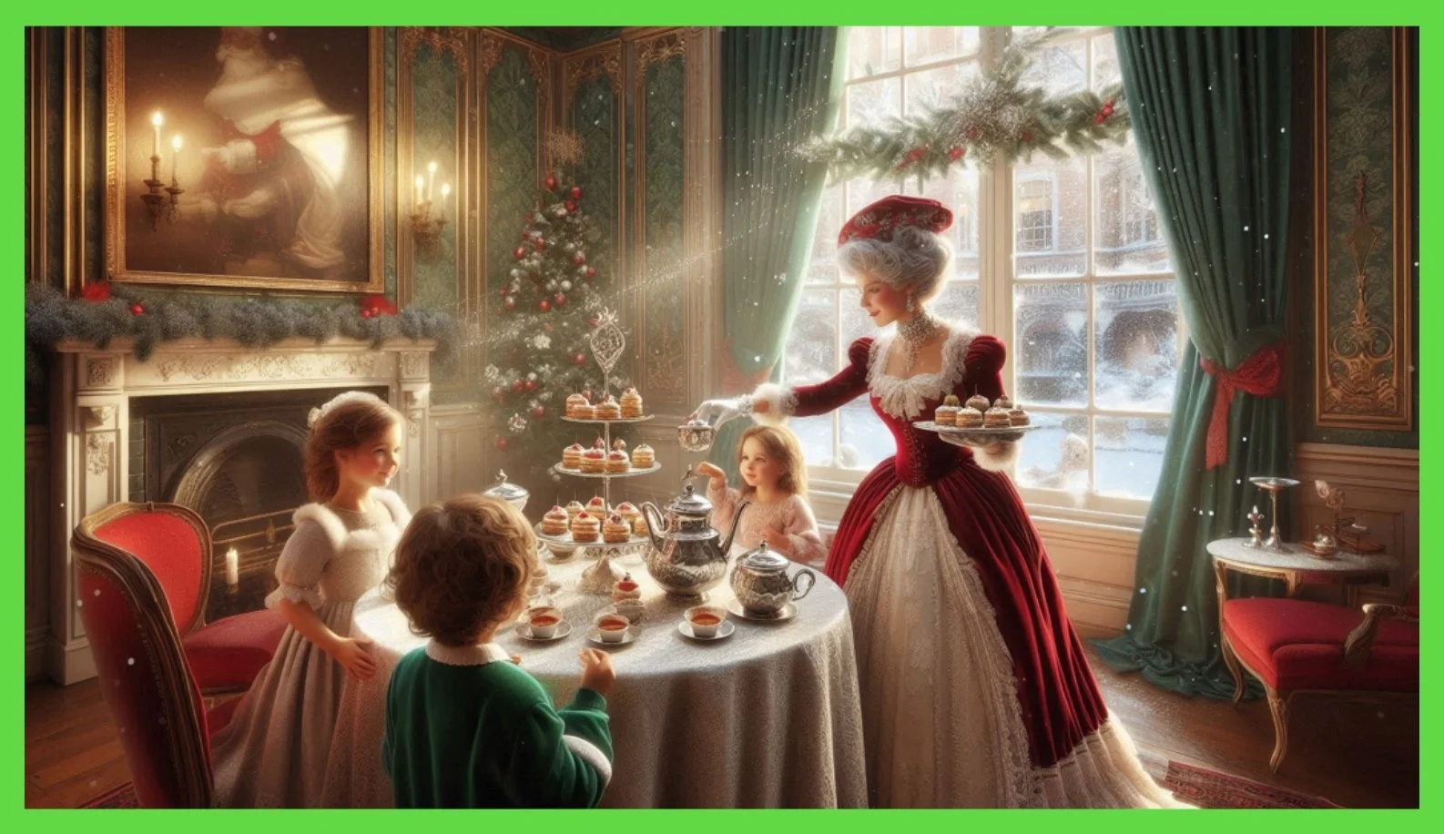 10th • TEA WITH MRS. CLAUS