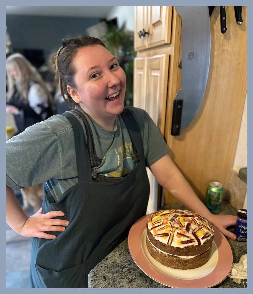 Local Tuber Bakes Root Cake