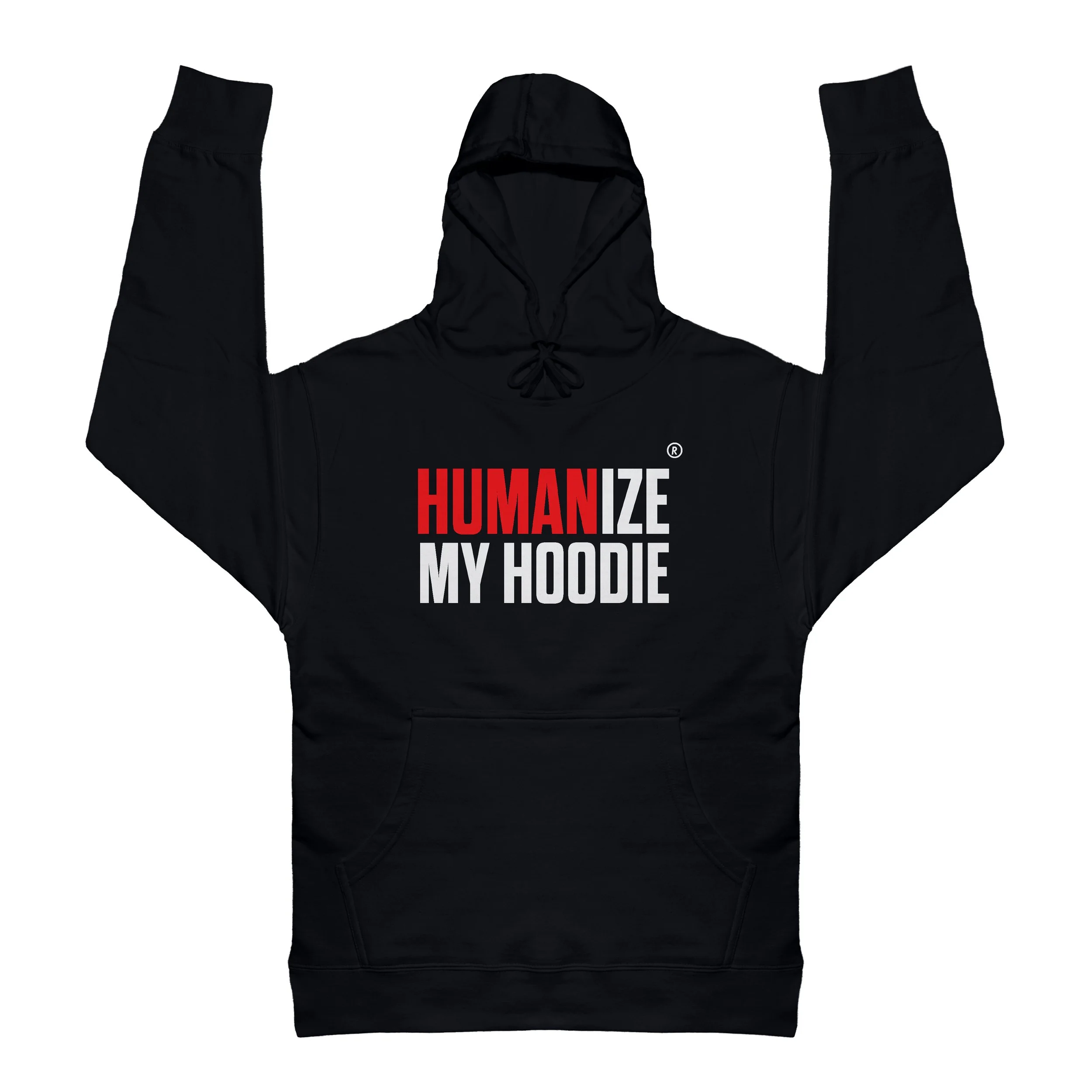 Black and Red Hoodie