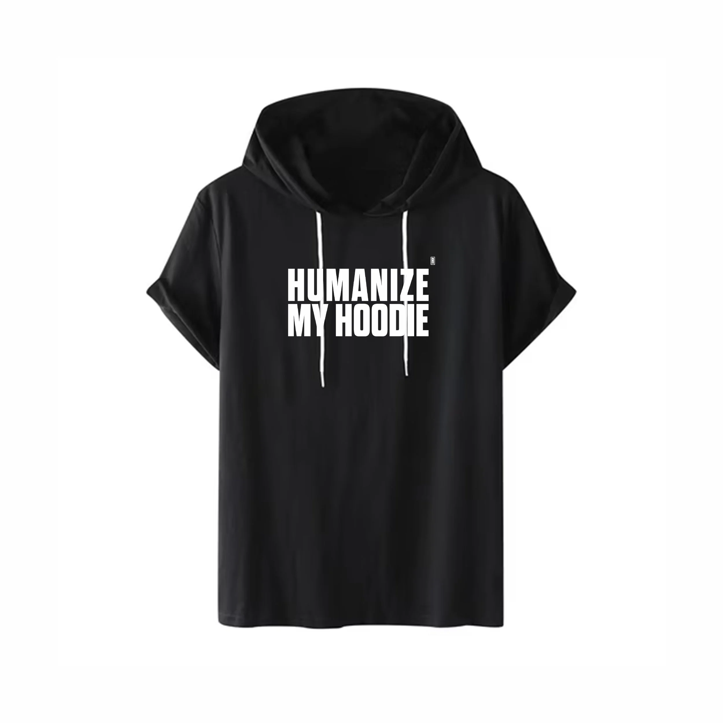 Humanize My Neighbor Short Sleeve Hoodie OG