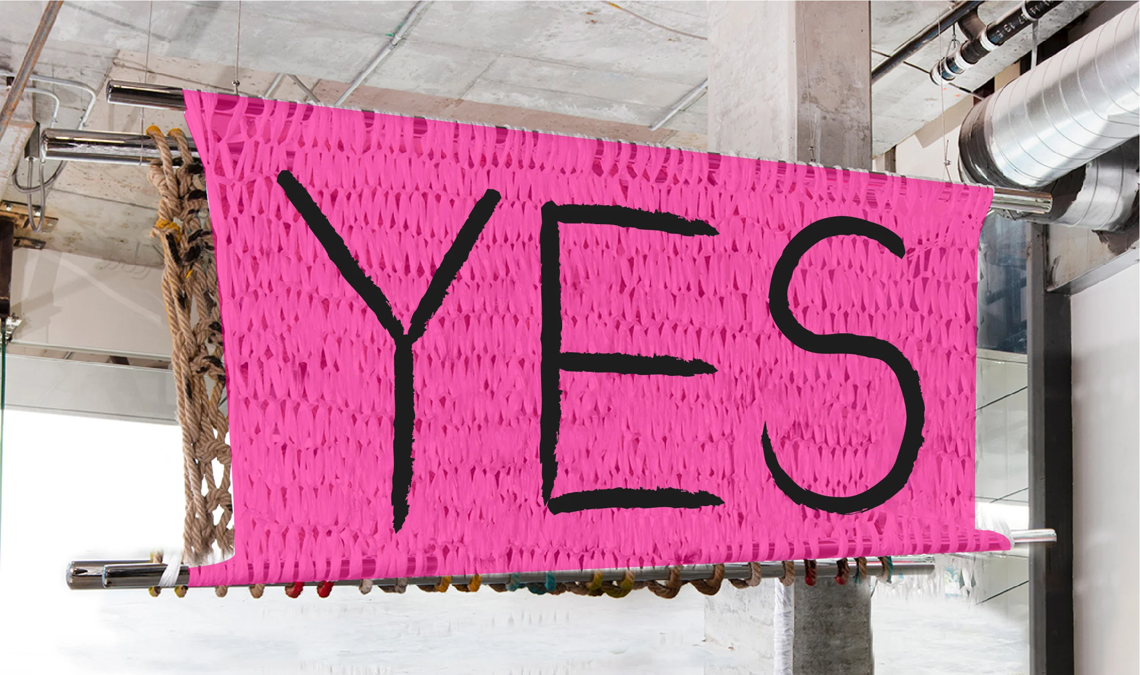 YES | 3 X 8’ | PAINT ON PLASTIC