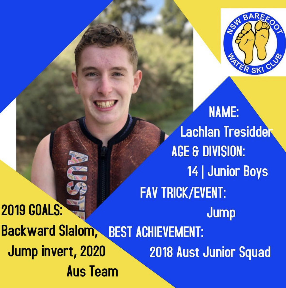 Lachlan Tresidder 14 | Junior Boys