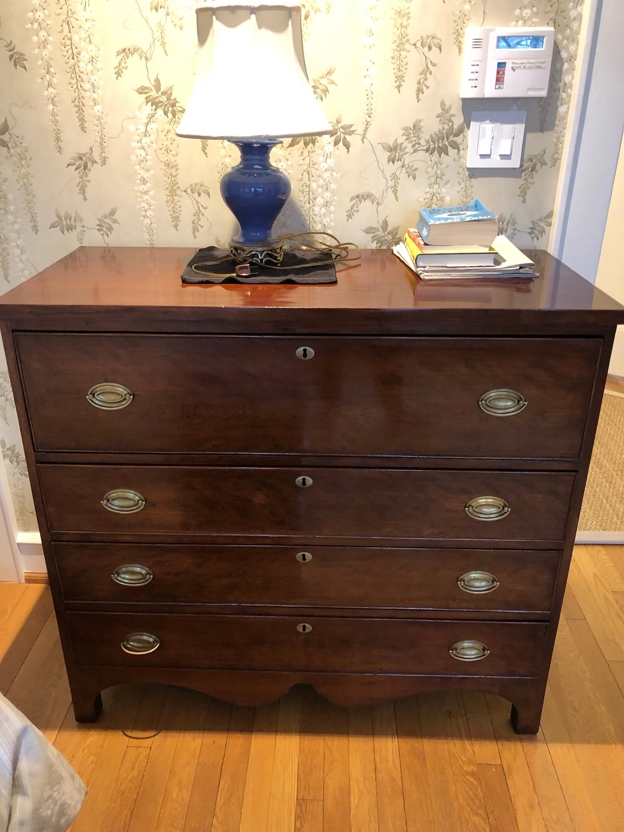 Antique English chest of drawers