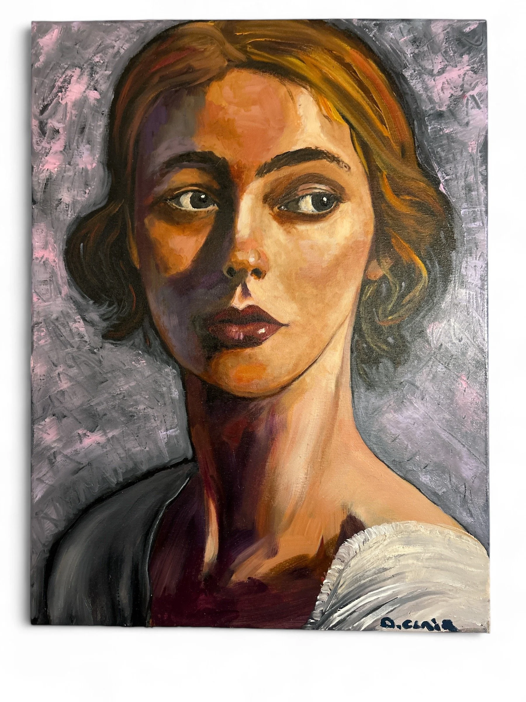 "Le Femme" Original Oil on Canvas