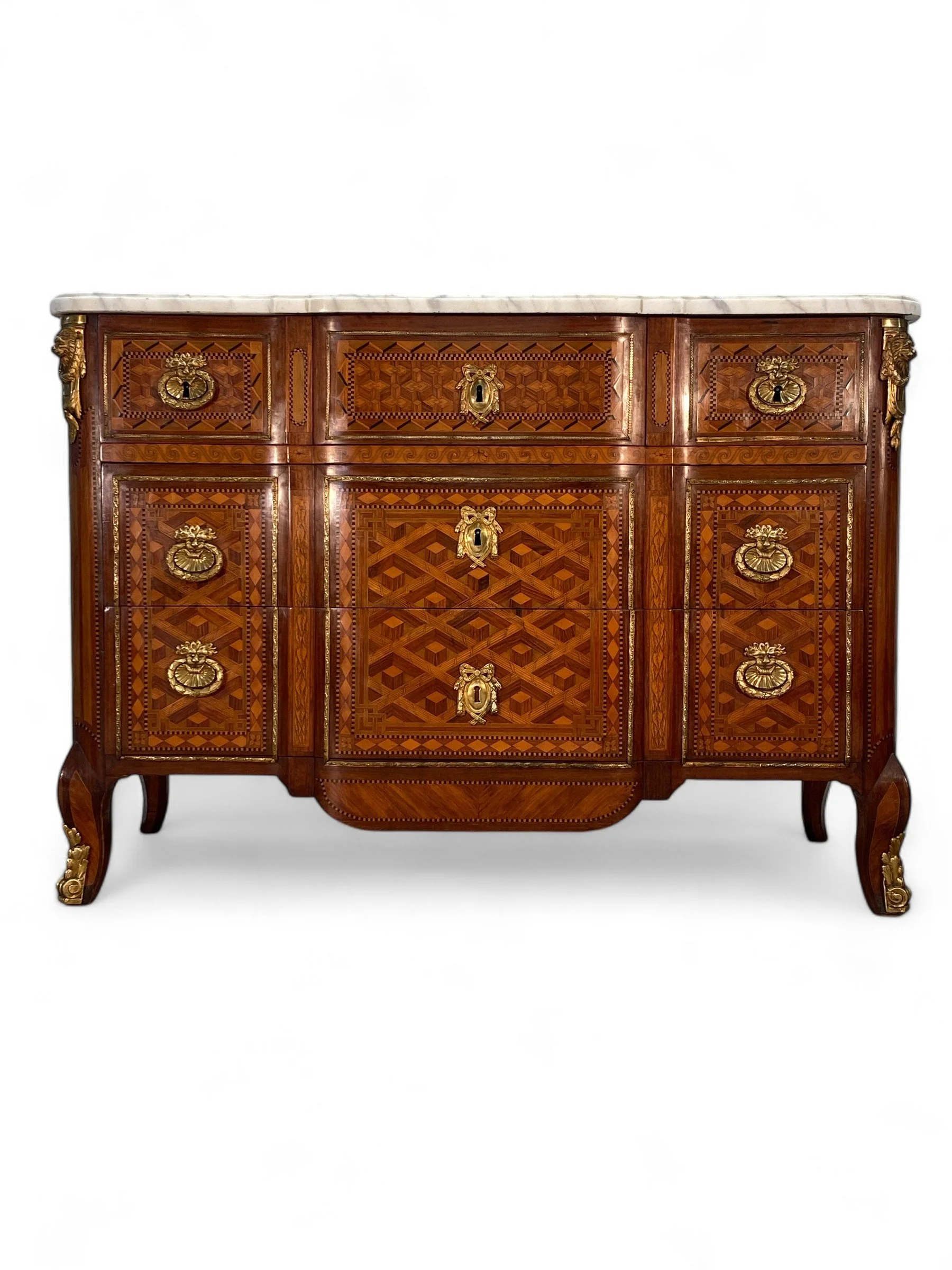 18th Century Louis XVI Commode Signed T.C.