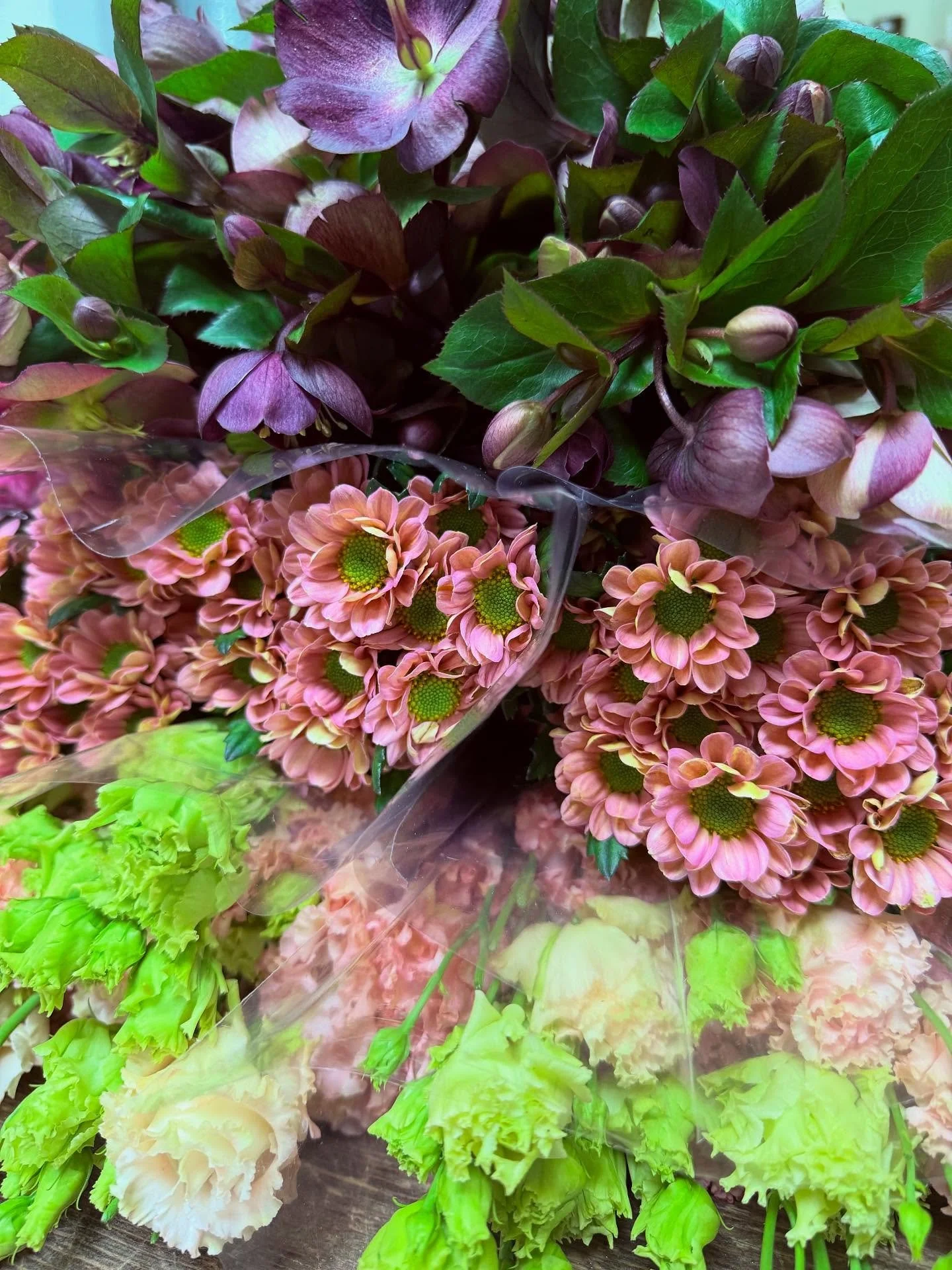 Here&rsquo;s your Tuesday tease 👀 Sneak Peek at this weeks Flower Shop! 

Subscriptions are looking extra cute this week with layers of blush, berry, and so many fun textures in the selection of greens!