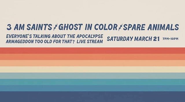 Tomorrow night! We&rsquo;re live on Facebook with our friends @ghost_in_color @3amsaints

https://facebook.com/events/s/everyones-talking-about-the-ap/4202181886466017/?ti=icl