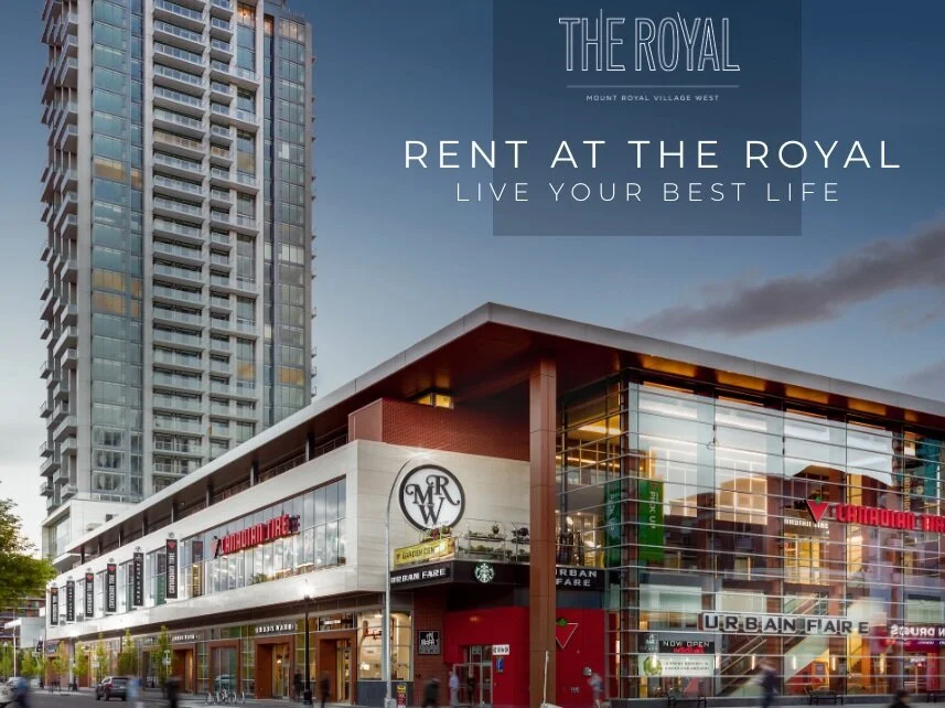 The Royal tower and retail podium in Calgary
