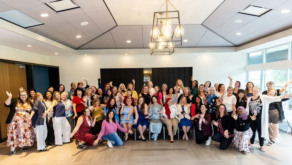A full room of members at a Female Forward Collective breakfast
