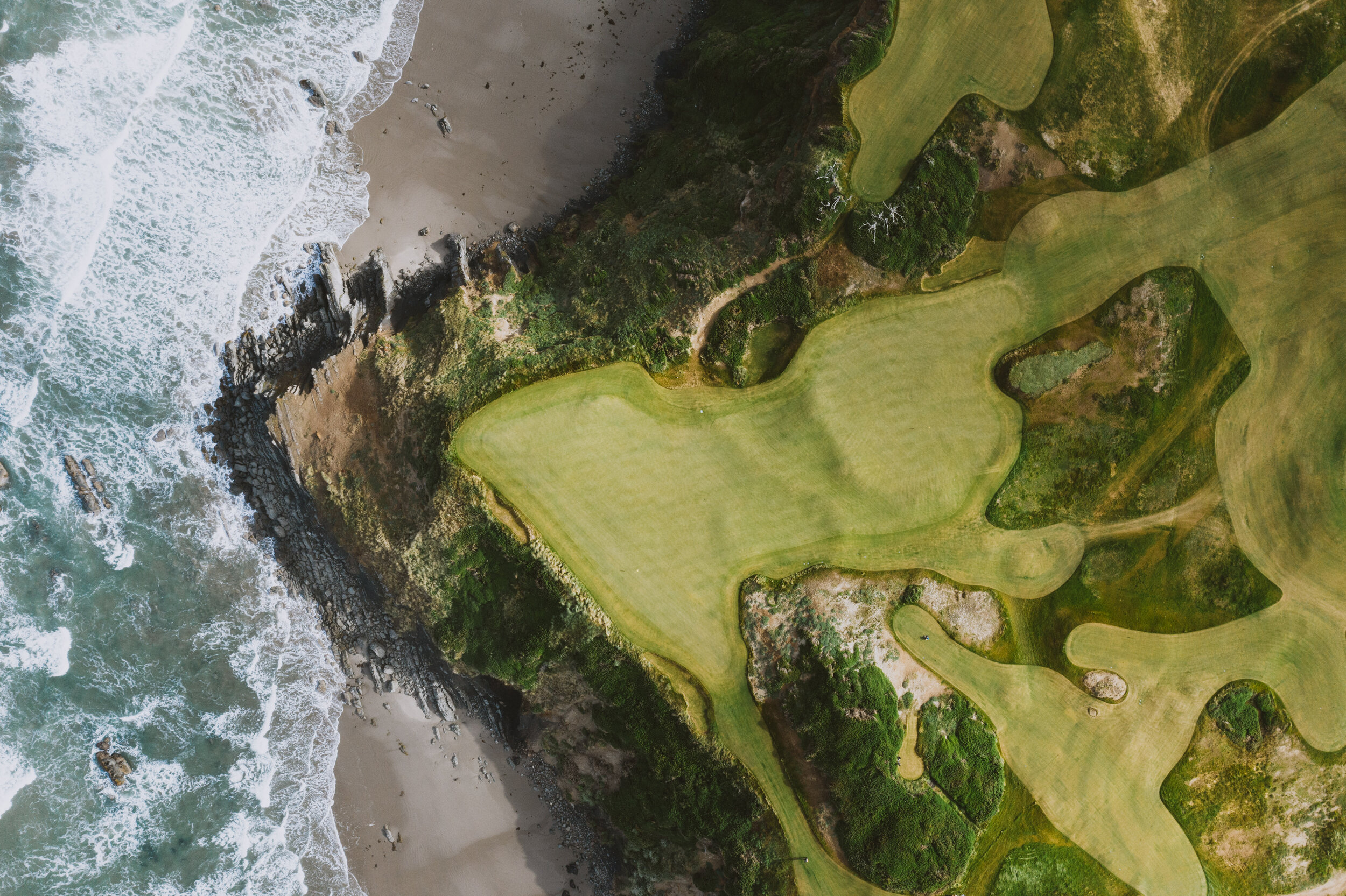 The 3rd and 16th Combo Green - Sheep Ranch (16x20 SOLD)