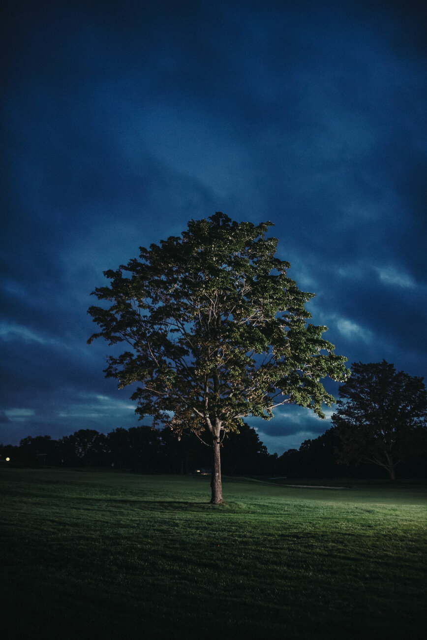 Sunday Night Lights - 1st Fairway - Winged Foot