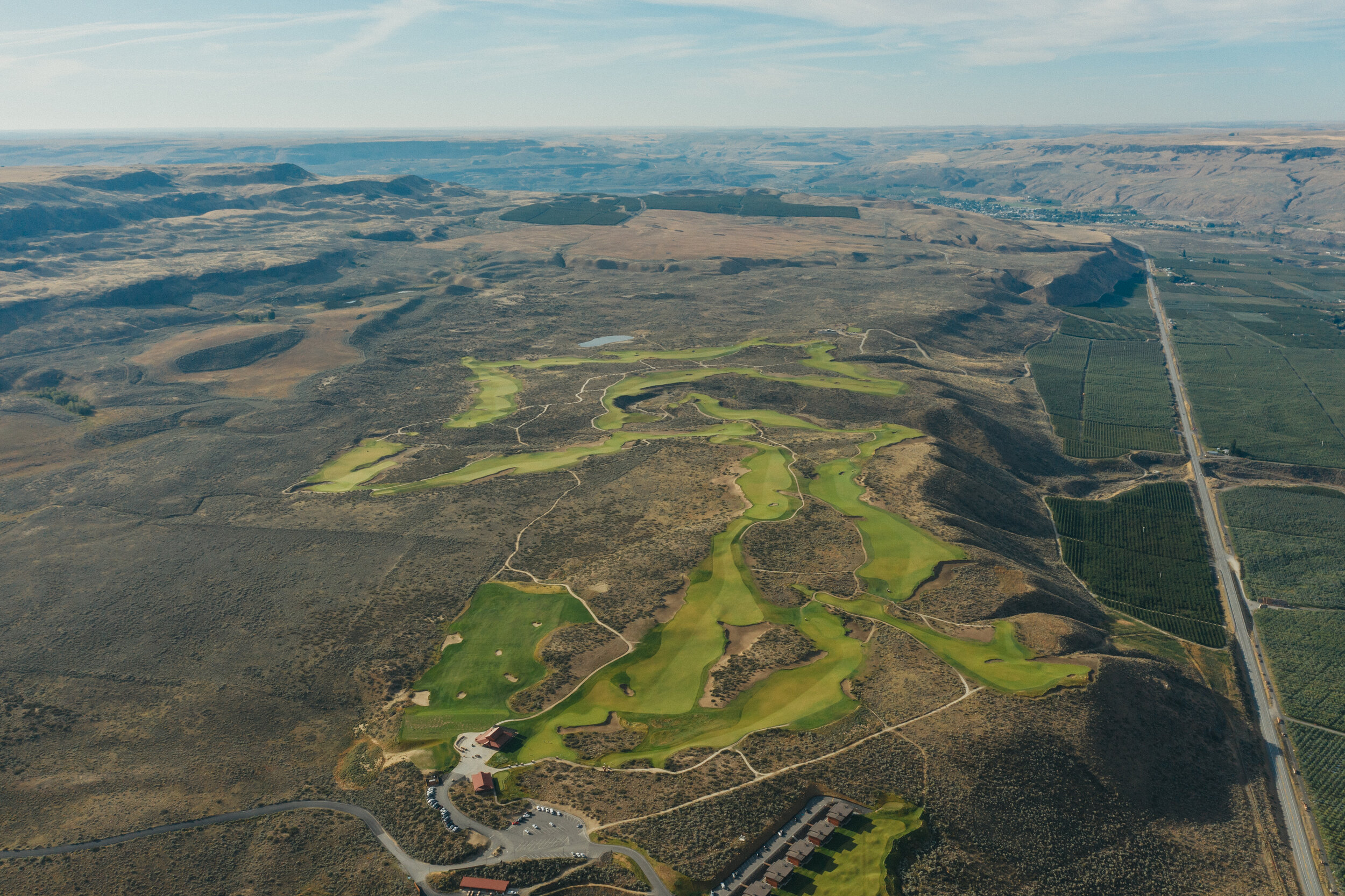Gamble Sands from Above