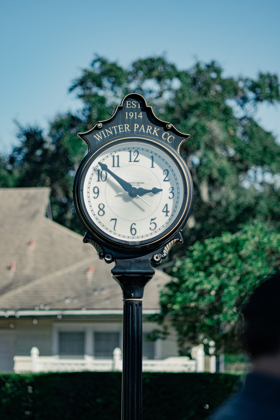 Winter Park 9 clock - PGA Week