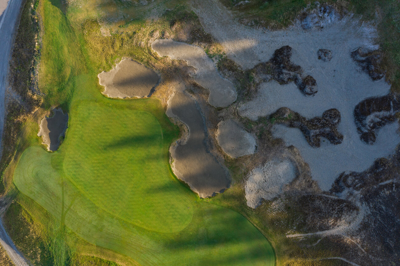 9th Green at Chambers Bay