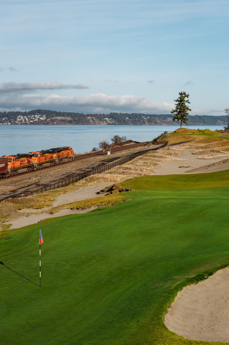 16th + Train at Chambers Bay