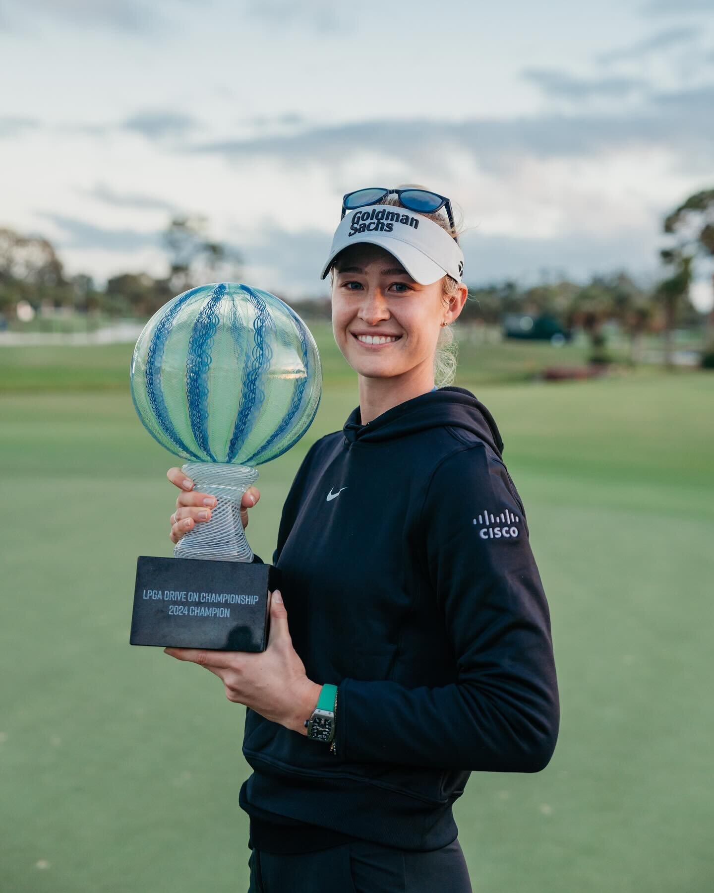 @nellykorda with a huge W in her hometown Bradenton, FL at the Drive On Championship.  I&rsquo;ve seen some wild finishes in golf.  Finishing eagle, birdie (almost holed out for eagle) to force a playoff was as good as it gets.  Man I love watching t