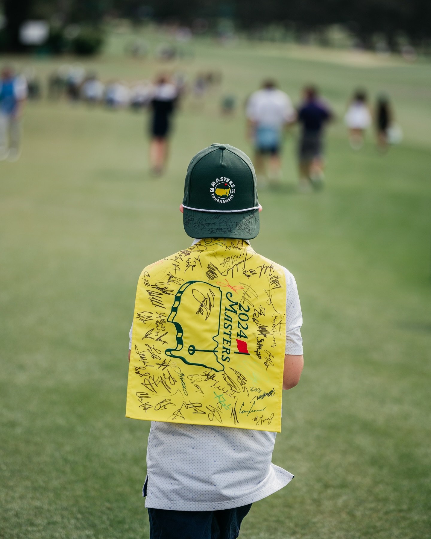 One of the things that blew my mind when attending the Masters was how few kids there were.  I went over an hour at one point without seeing another kid.  The few I did see were nabbing some autographs during the Par-3 contest.  If I can only bring o