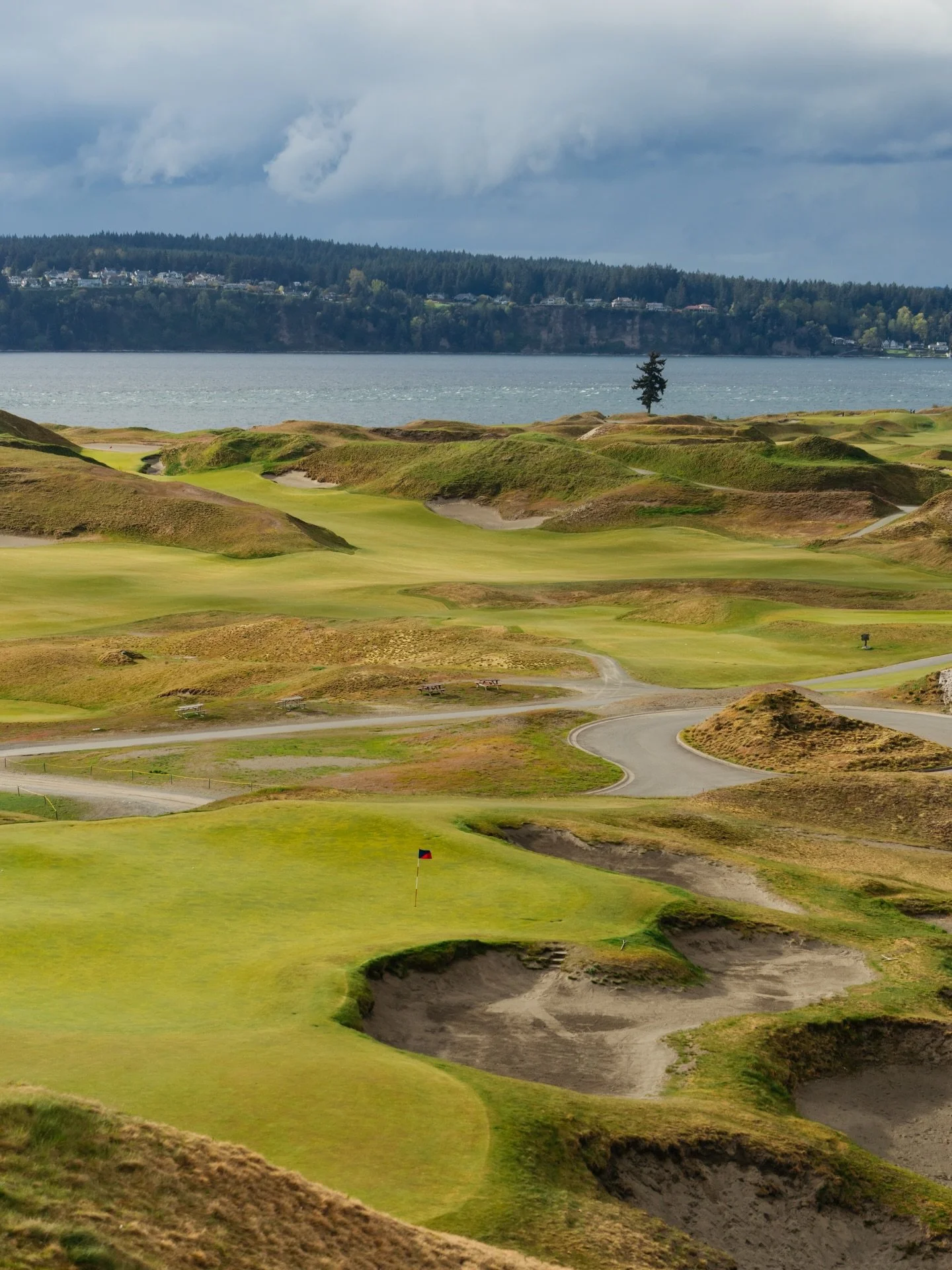 Oh @chambersbaygolf how you never disappoint. The forecast was abysmal with frigid thunderstorms but us veterans know that Chambers will always and forever reward committed. 

Woke up at 2 AM local time to fly across the country and head straight to 