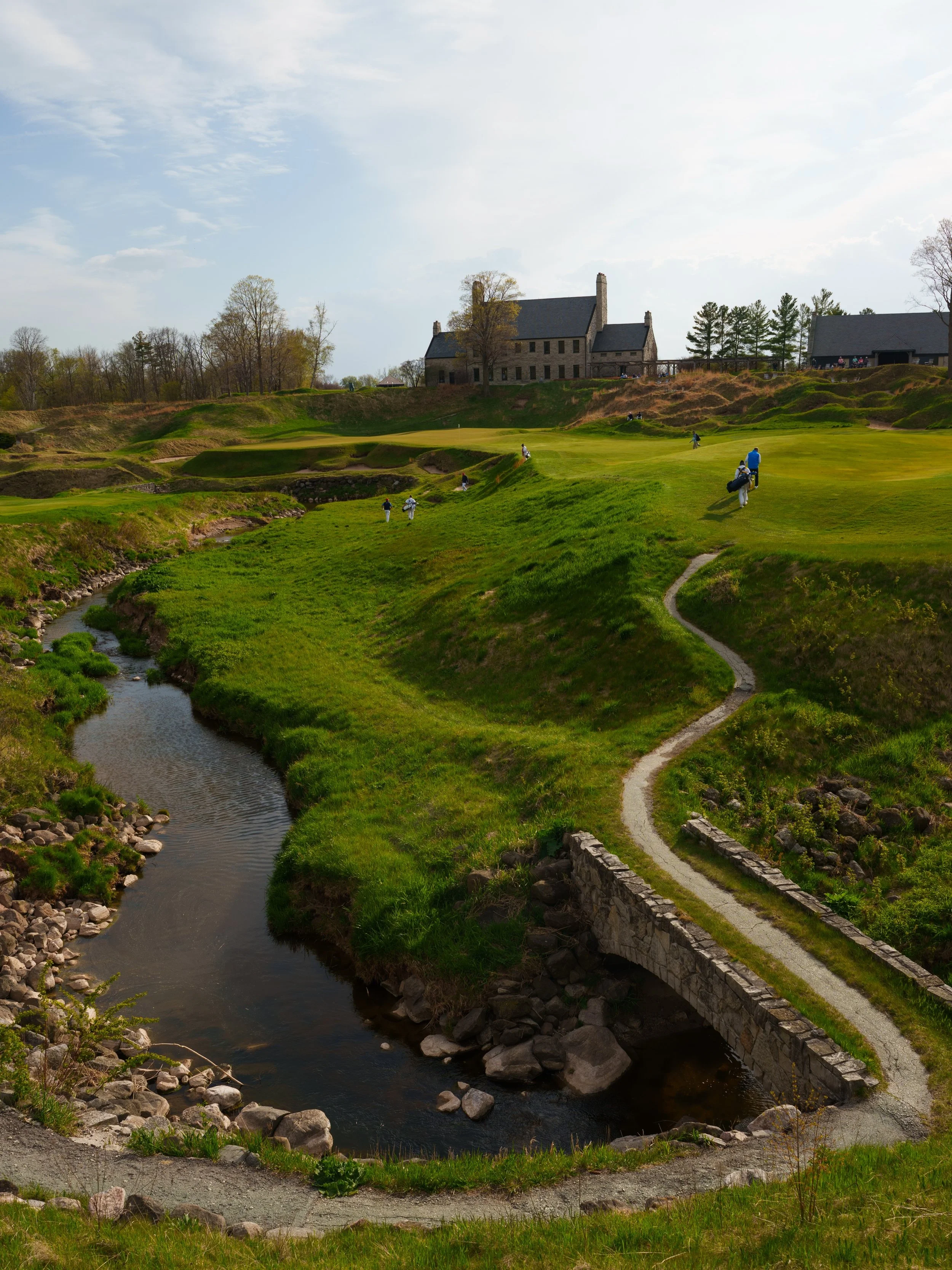 The Adams Cup, Third Edition, Part 1.

A Ryder Cup-style event -  6 American buddies v. 6 Euro buddies.  Bragging rights only.  Alternating continents each year.  Daily fit checks.  2-inch porterhouses.  Gale-force winds.  Major Championship host cou