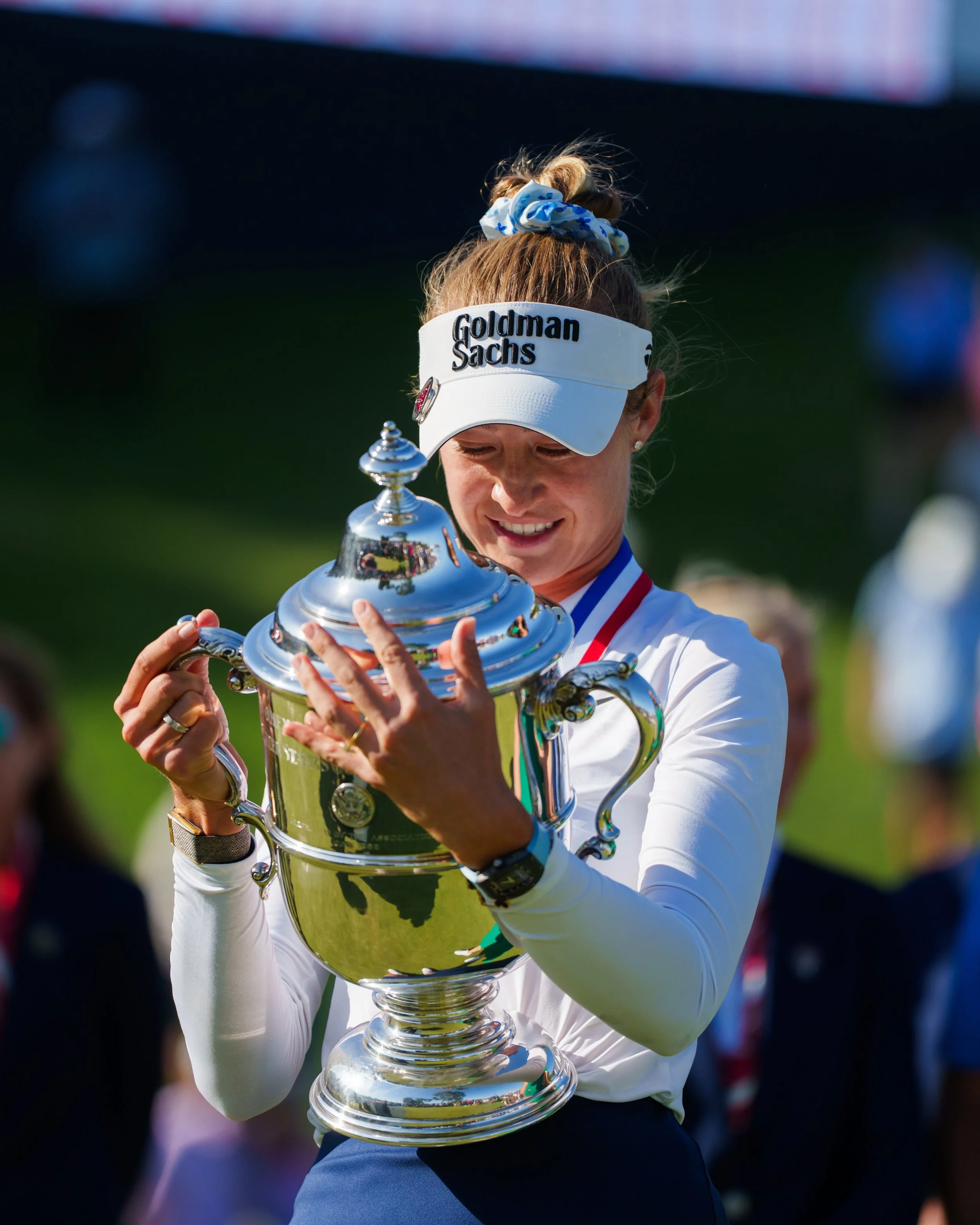 GRAND SLAM.  @nellykorda wins her first U.S. Women's Open to complete the career Grand Slam, joining 7 other women on the feat.  Hard to find the words right now, so a bunch of photos will do.

Beyond grateful.  For all of it.  For this journey, this