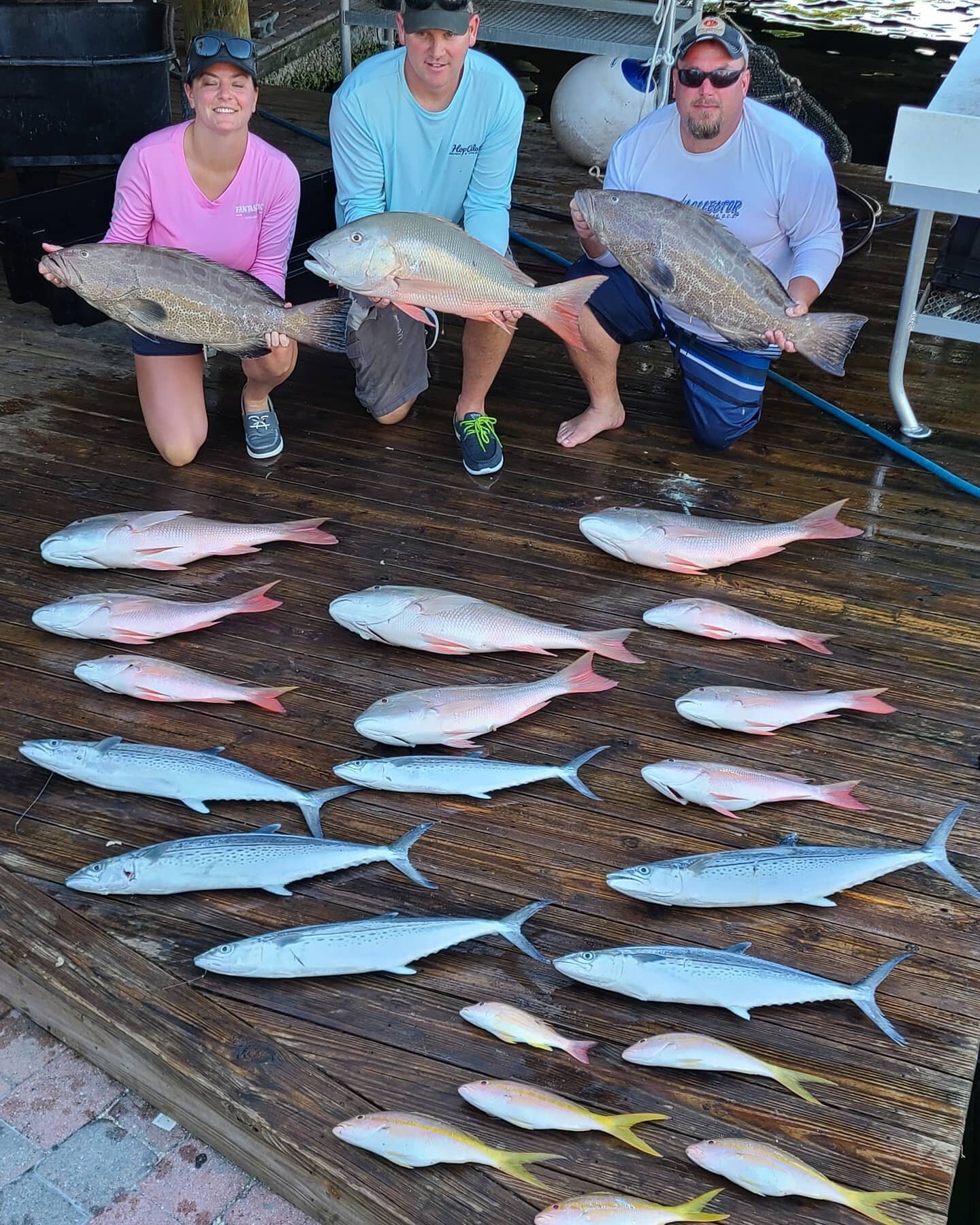 Had a couple of awesome fishing days with my #minnesotacrew a few weeks ago 
These guys place the order and the fish come through! Also Jenna caught her first sailfish and wahoo
&bull;
#GUARANTEEDFISH 
&bull;
&bull;
#fantasticcharters #patchcrush #it