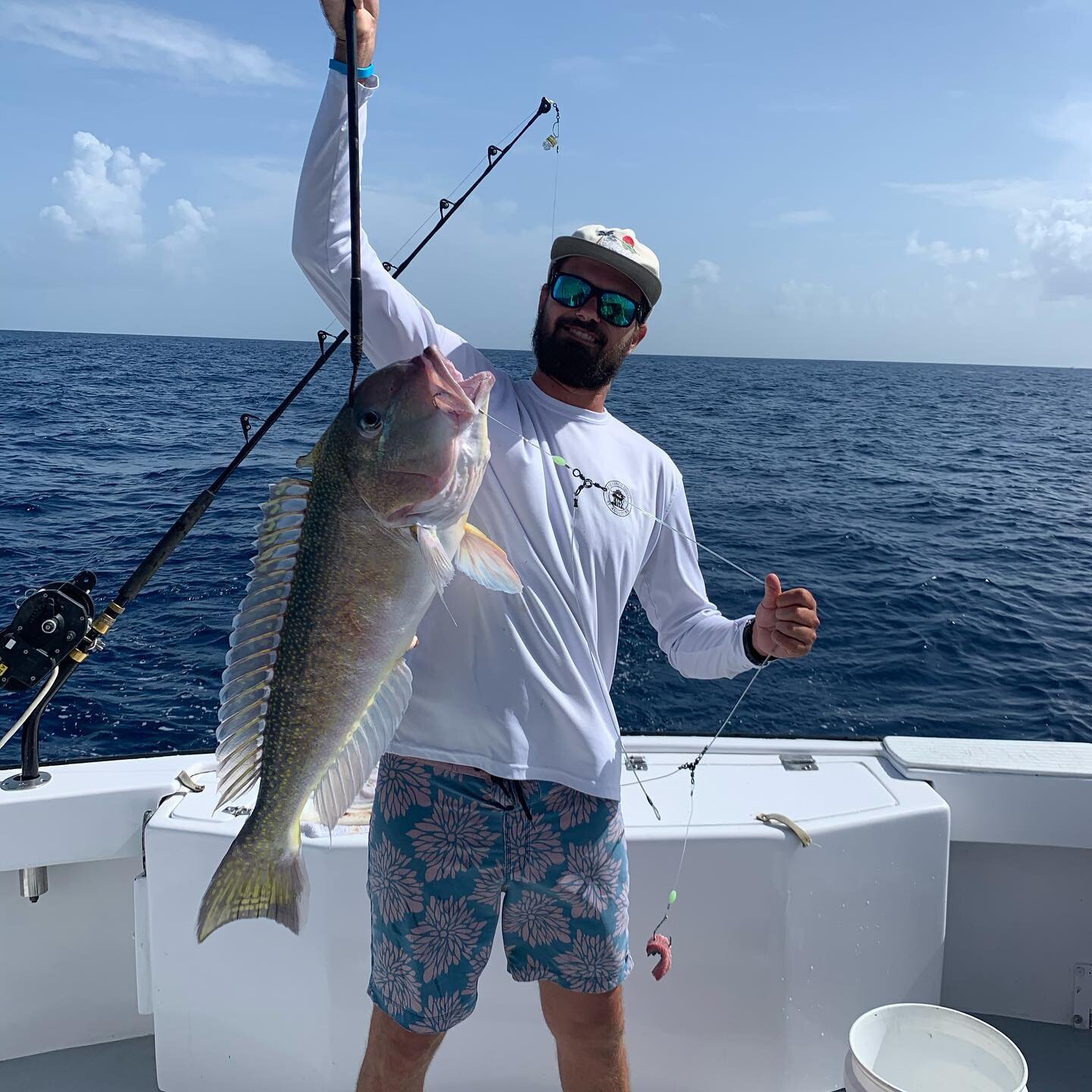 Got to do a little crane fishing the other day with our good clients from St. Augustine, put together a nice catch of #barrelfish #rosefish and found a #goldentilefish 
&bull;
&bull;

#GUARANTEEDFISH 

#fantasticcharters #Fantastic2 #repeatcustomers 